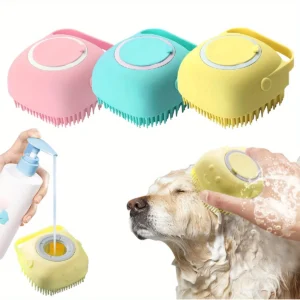 Escova de Banho para Pet