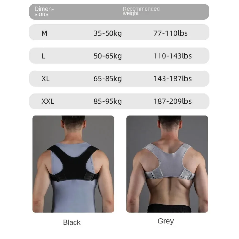 Corretor Postural ajustávvel Unissex - Imagem 9