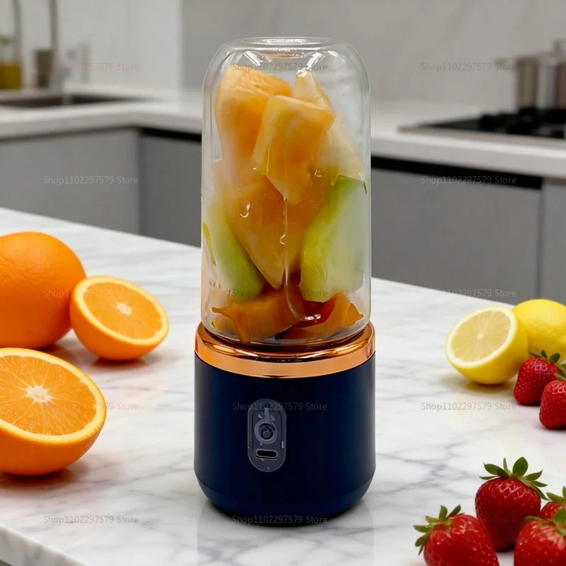 Mini liquidificador portátil - Dois copos 400ml - Imagem 4
