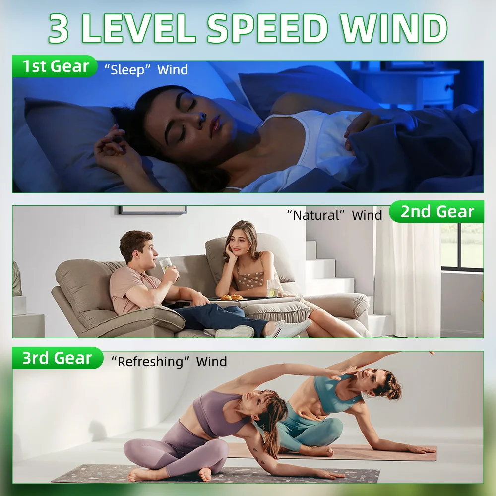 Ventilador de teto com lâmpada - Imagem 18