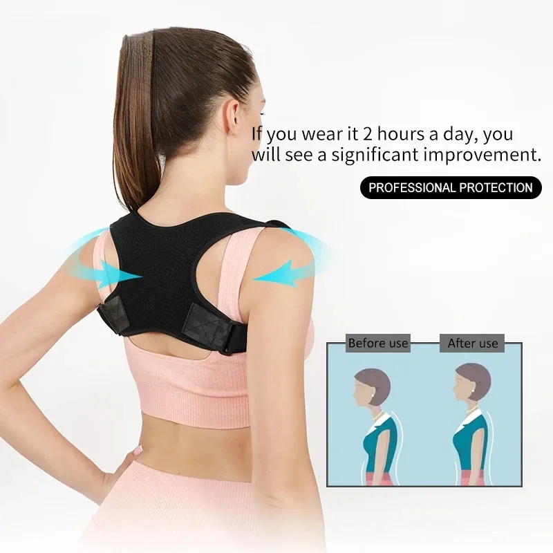 Corretor Postural ajustávvel Unissex - Imagem 3